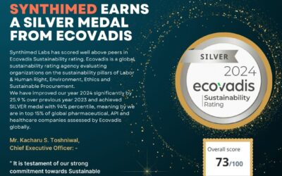 Synthimed earns a Silver Medal from EcoVadis