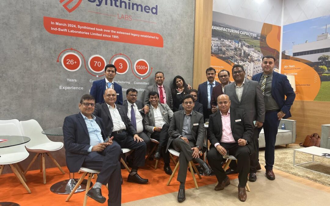 Synthimed Labs at CPHI Milan, CPHI India, and CPHI Middle East – Showcasing Excellence Globally!